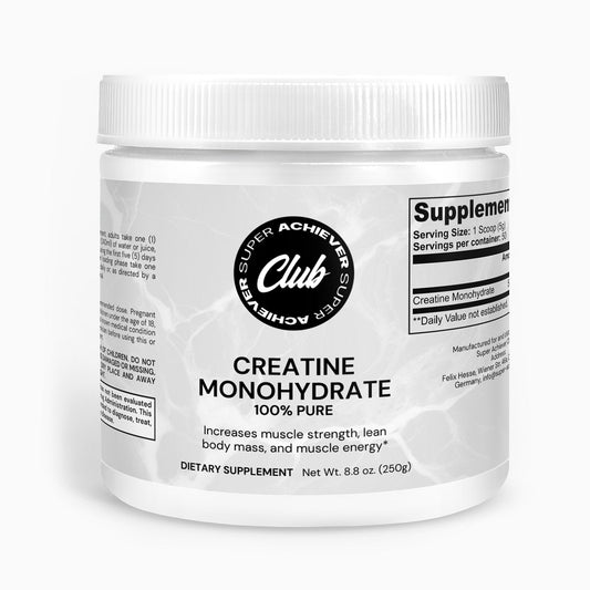 100% Pure Best Quality Creatine Monohydrate Powder + Scoop - SAC Best Supplements Shop