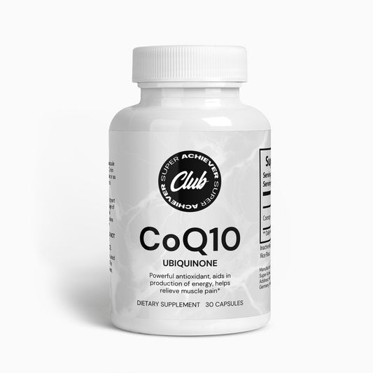 Best Quality CoQ10 Ubiquinone Supplement: 200mg Capsules - Super Achiever Club Shop