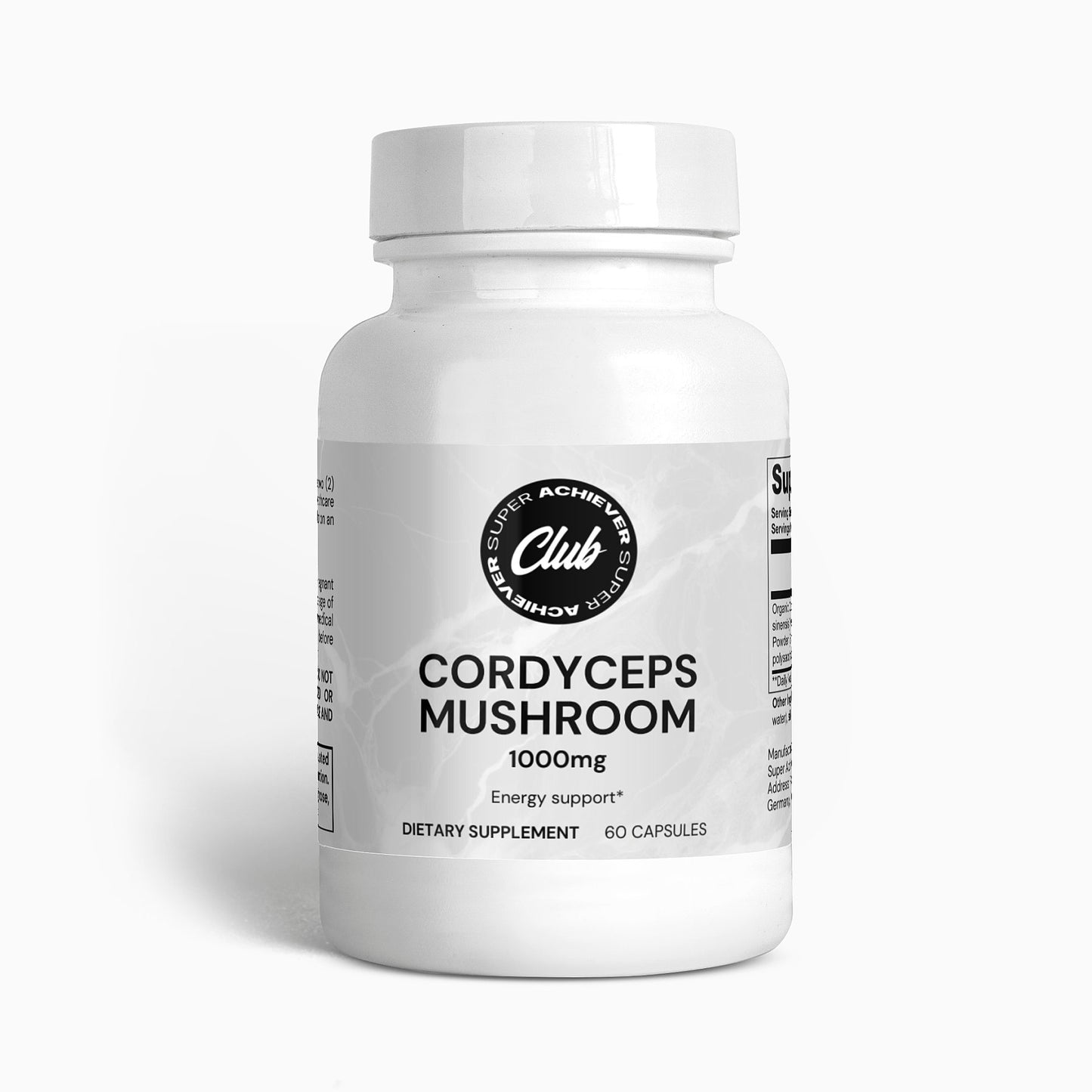 Best Quality Organic Cordyceps Sinensis Mushroom Capsules