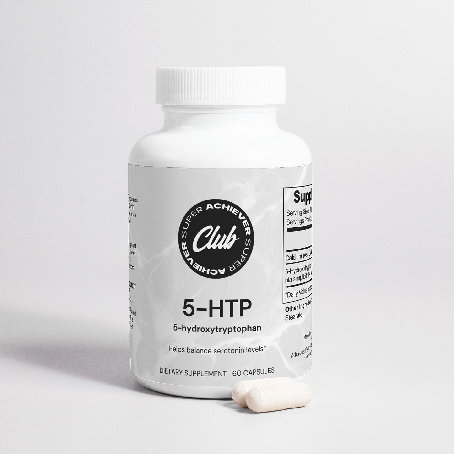 Best Quality 5-HTP Supplement: 200mg Pills for Sleep & Anxiety - Super Achiever Club Shop