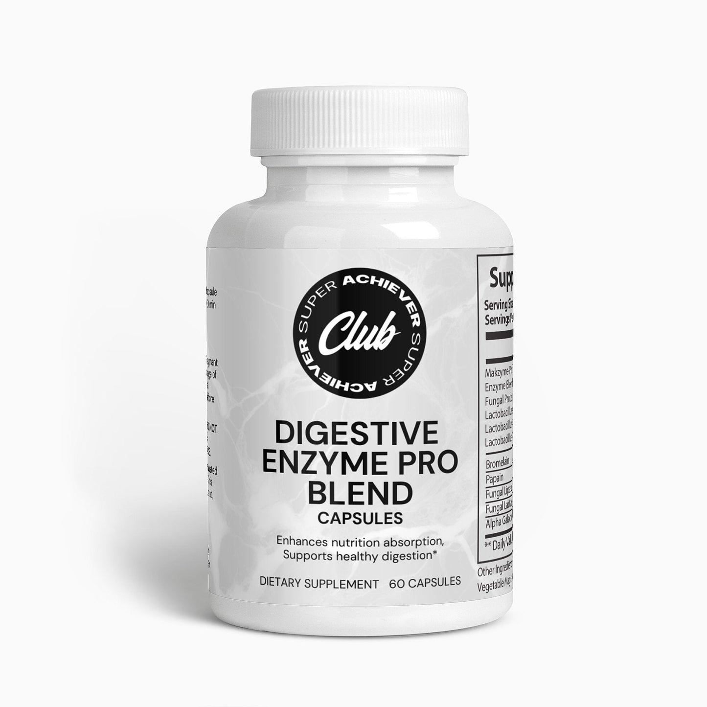 Best Quality Vegan Multi Digestive Enzyme Supplement Pills - Super Achiever Club Shop