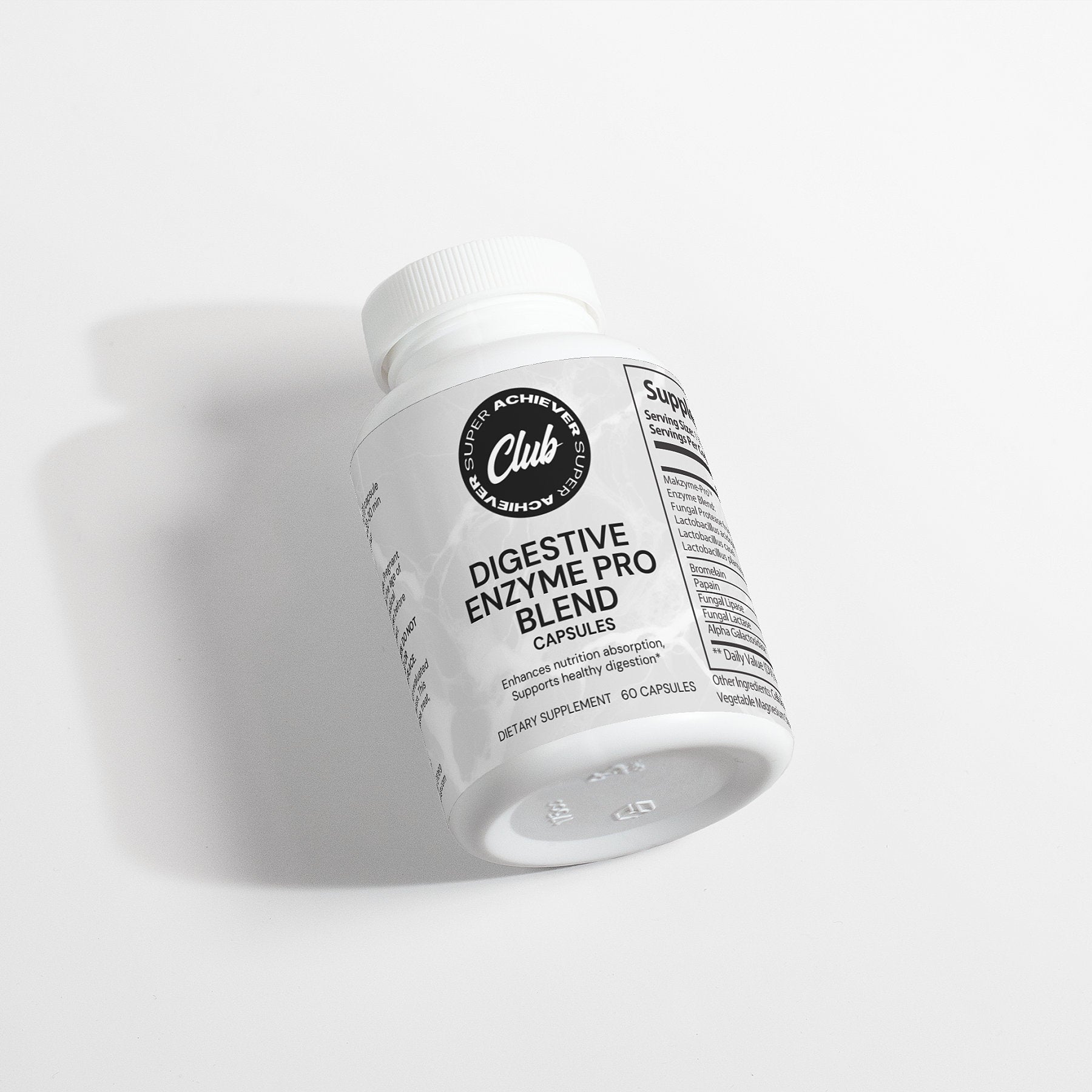 Best Quality Vegan Multi Digestive Enzyme Supplement Pills - Super Achiever Club Shop